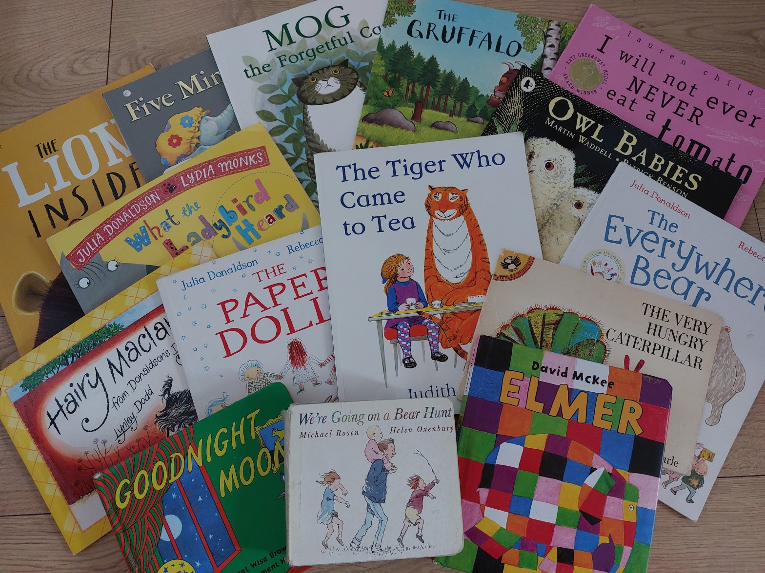 A collection of children's picture books